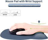 Mouse Pad with Memory Foam Wrist support
