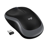 Logitech M185 Wireless USB Mouse - Grey