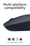 Logitech M 170 Wireless Mouse, 2.4 GHz with USB Nano Receiver, Optical Tracking, 12-Months Battery Life, Ambidextrous, PC/Mac/Laptop - Black