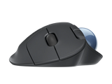 Logitech Ergo M575 Wireless Trackball Mouse - Easy Thumb Control, Precision and Smooth Tracking, Ergonomic Comfort Design, for Windows, PC and Mac with Bluetooth and USB Capabilities, Black, Medium
