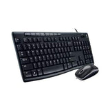 Logitech MK200 Media Set Full-Size Wired Keyboard and High-Definition Optical Mouse Set