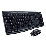 Logitech MK200 Media Set Full-Size Wired Keyboard and High-Definition Optical Mouse Set