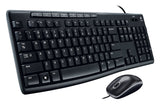 Logitech MK200 Media Set Full-Size Wired Keyboard and High-Definition Optical Mouse Set