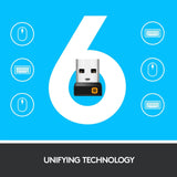 Logitech K400 Plus Wireless Touch TV Keyboard with Easy Media Control and Built-in Touchpad, HTPC Ke