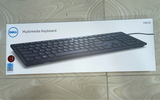 Dell KB 216-Black Multimedia Wired Keyboard with USB Interface, Plunger Keys Technology and Chiclet Key Style, Hot Key-Volume, Mute, Play/Pause, Backward, Forward, Warranty 1 Year.