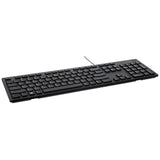 Dell KB 216-Black Multimedia Wired Keyboard with USB Interface, Plunger Keys Technology and Chiclet Key Style, Hot Key-Volume, Mute, Play/Pause, Backward, Forward, Warranty 1 Year.
