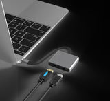 L10 USB C to Dual HDMI Adapter 4K@60Hz