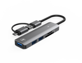L10 5-in-1 Expansion Hub, Type-C Docking Station SD/TF Simultaneous Read