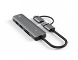 L10 5-in-1 Expansion Hub, Type-C Docking Station SD/TF Simultaneous Read