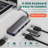 L10 5-in-1 Expansion Hub, Type-C Docking Station SD/TF Simultaneous Read