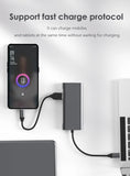 L10 8 IN 1 Type C hub Dock Station Card Reader Ethernet 4K Display USB3.0