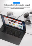 L10 11 in 1 USB-C Hub Triple Display PD *1+ VGA*1+ HDTV *1+ RJ45*1+ SD car slot *1 + TF card slot *1 + USB3.0 *3+ 3.5mm audio *1+DP*1
