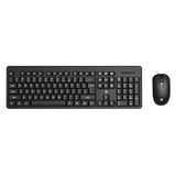 HP KM200 Wireless Mouse and Keyboard Combo, Full-Size Ergonomic Design, 3 Button and Built-in Scroll Wheel, 2.4 GHz Wireless connection, 3 Years Warranty (7J4G8AA)