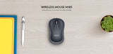 Logitech M185 Wireless USB Mouse - Grey