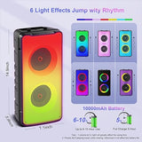 80W Bluetooth Speaker with RGB LED