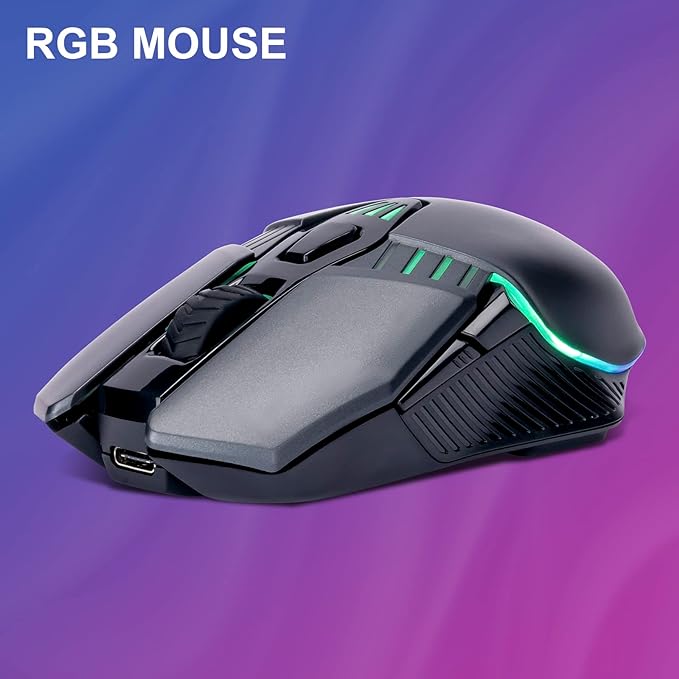 Gaming Wireless keyboard Full LED RGB