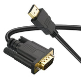 HDMI to VGA Cable (Male to Male) 1080 60Hz - 3 meter Cable