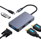 5 in 1 USB C Hub